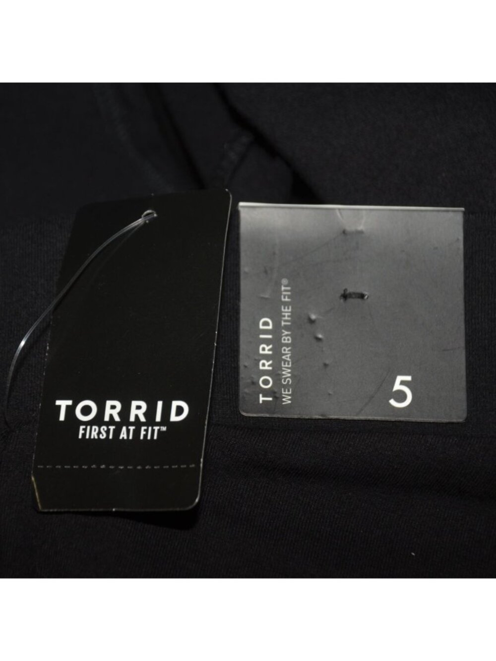 NWT Torrid 5 Black Full Length Signature Waist Stirrup Legging Size 5X Comfort - Picture 7 of 10